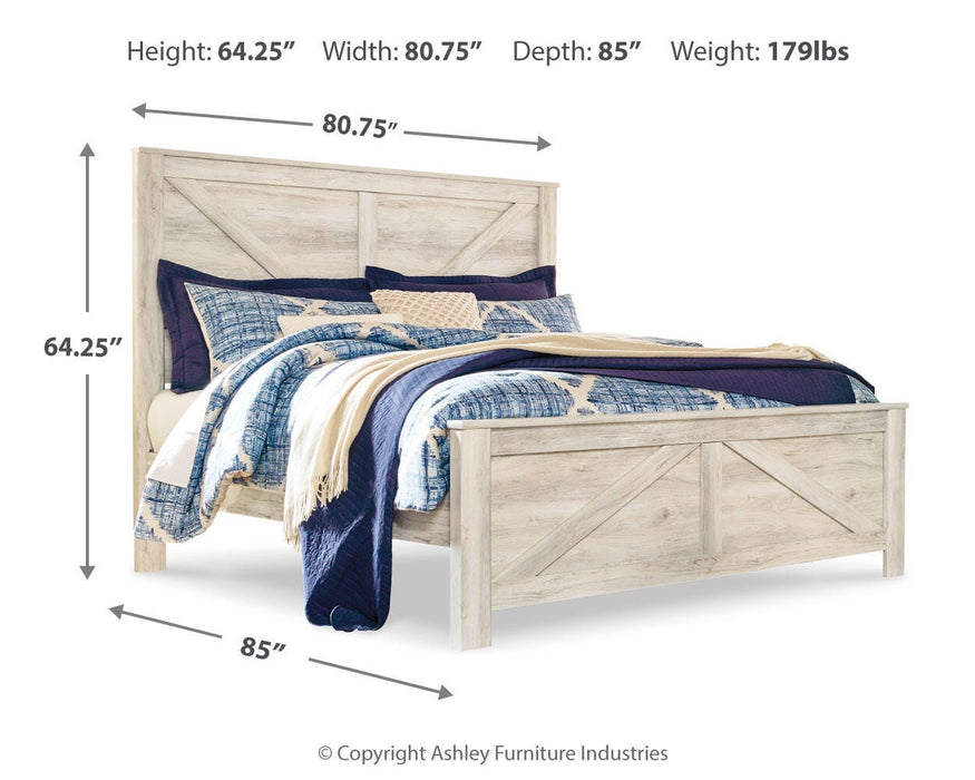 Bellaby Crossbuck Bed - Pierce Furniture Gallery