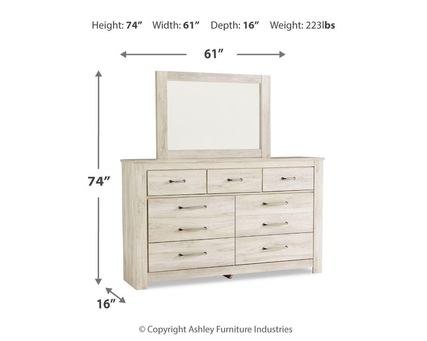 Bellaby Dresser and Mirror - Pierce Furniture Gallery