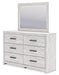 Cayboni Dresser and Mirror - Pierce Furniture Gallery