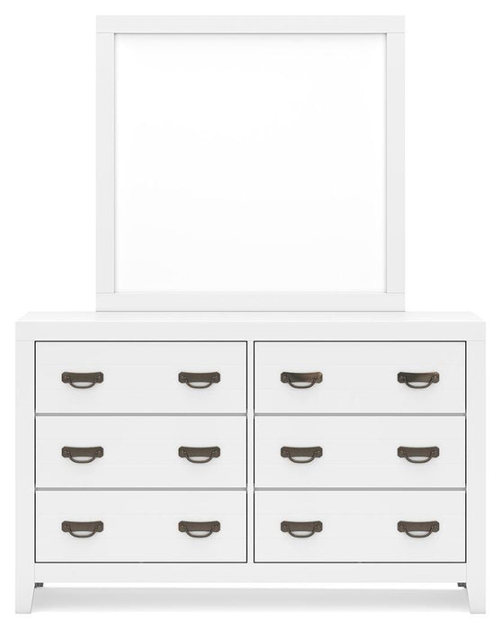Binterglen Dresser and Mirror - Pierce Furniture Gallery
