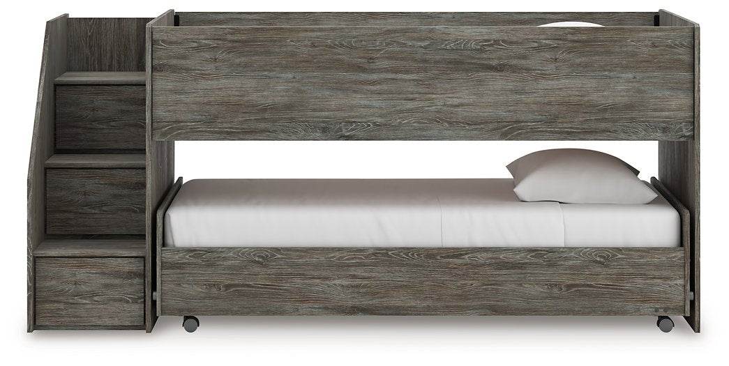 Frandern Loft Bed - Pierce Furniture Gallery