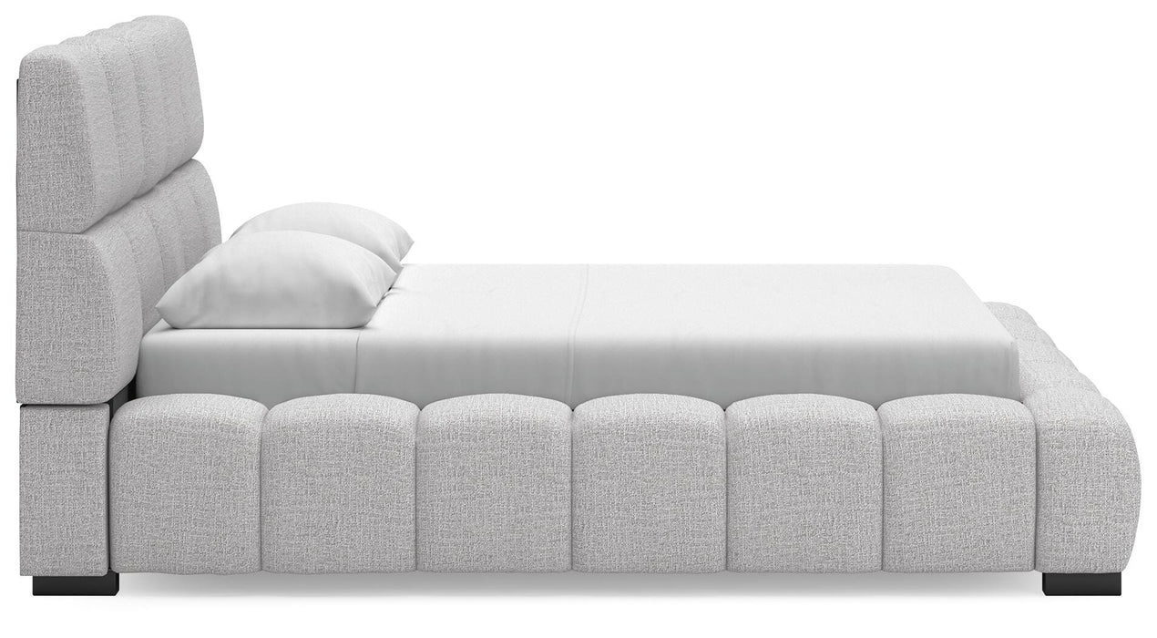 Grendusk Upholstered Bed - Pierce Furniture Gallery