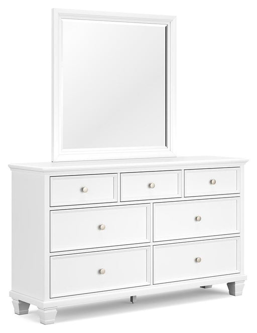 Fortman Dresser and Mirror - Pierce Furniture Gallery