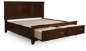 Danabrin Panel Storage Bed - Pierce Furniture Gallery