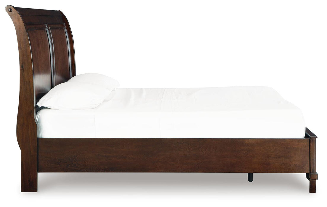 Trellington Sleigh Storage Bed - Pierce Furniture Gallery