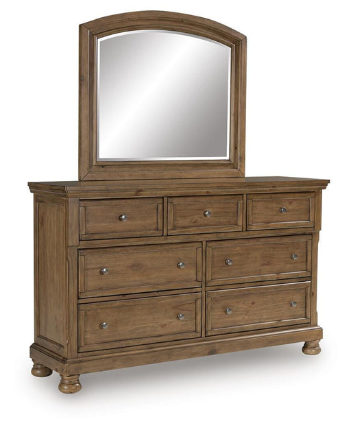 Feddinger Dresser and Mirror - Pierce Furniture Gallery
