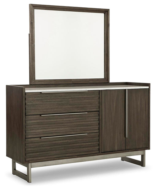 Arkenton Dresser and Mirror - Pierce Furniture Gallery
