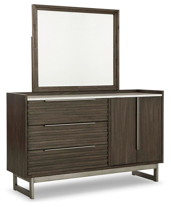 Arkenton Dresser and Mirror - Pierce Furniture Gallery