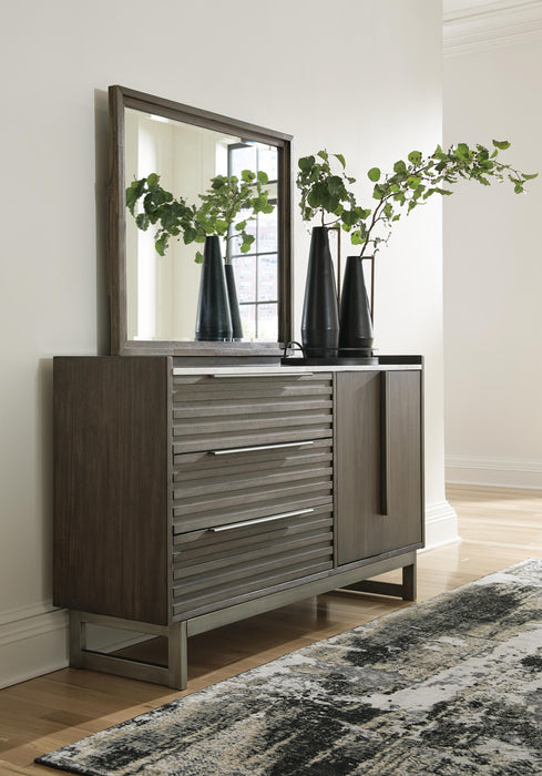 Arkenton Dresser and Mirror - Pierce Furniture Gallery