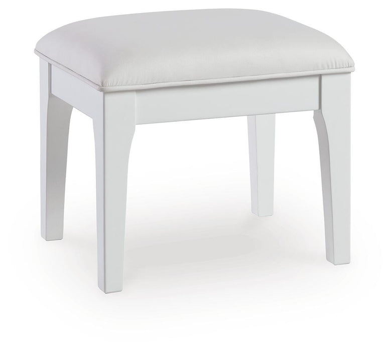 Chalanna Vanity Stool - Pierce Furniture Gallery