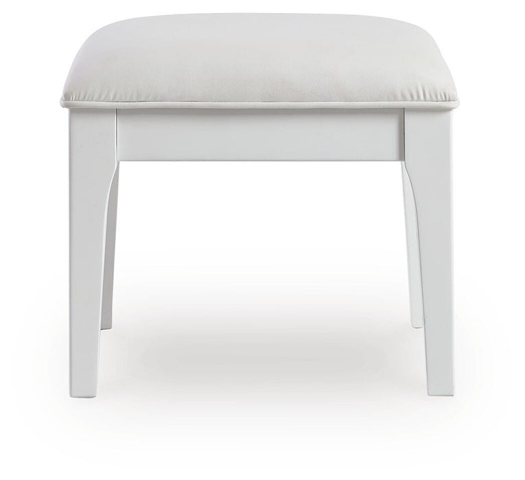 Chalanna Vanity Stool - Pierce Furniture Gallery