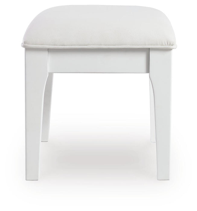 Chalanna Vanity Stool - Pierce Furniture Gallery