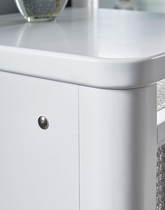 Chalanna Vanity with Mirror - Pierce Furniture Gallery