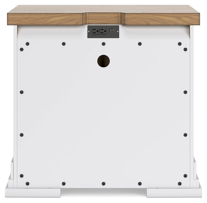 Ashbryn Nightstand - Pierce Furniture Gallery