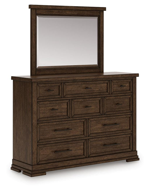 Taffenbrook Dresser and Mirror - Pierce Furniture Gallery