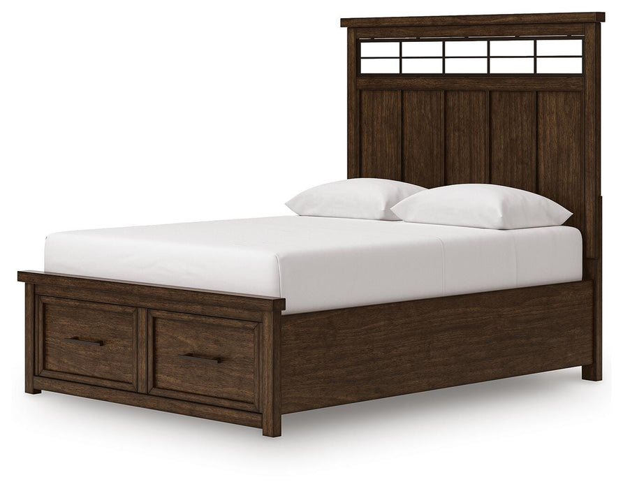 Taffenbrook Panel Storage Bed - Pierce Furniture Gallery