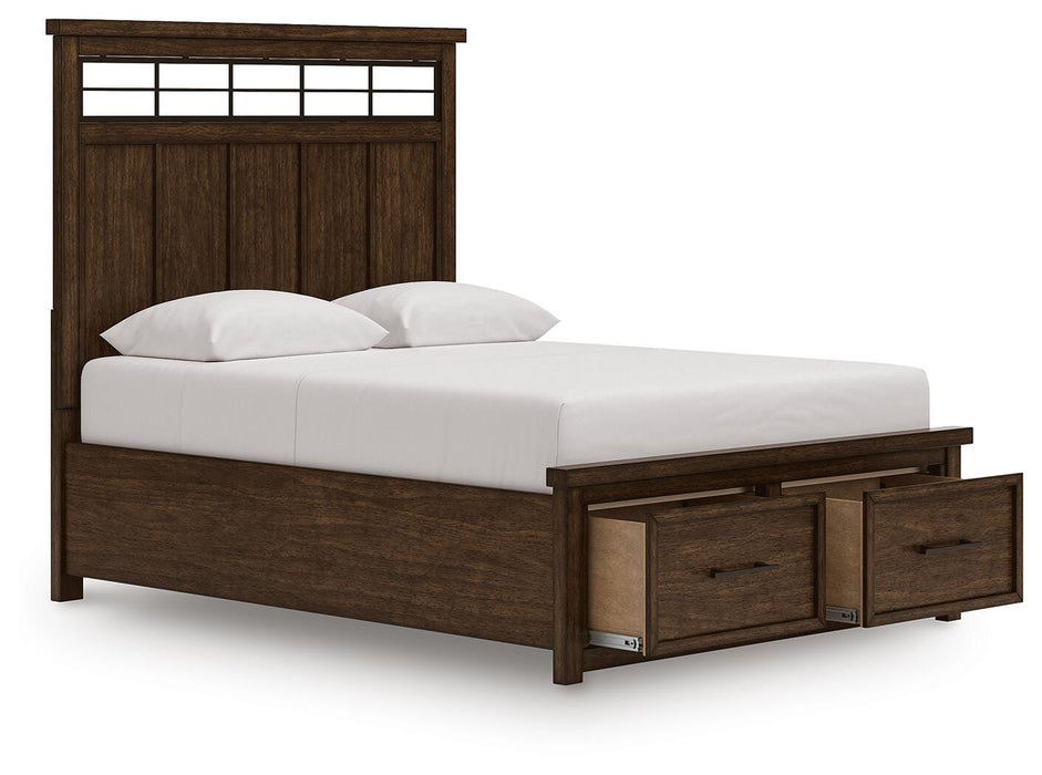 Taffenbrook Panel Storage Bed - Pierce Furniture Gallery