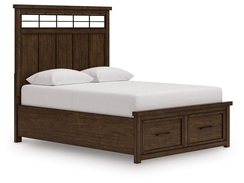 Taffenbrook Panel Storage Bed - Pierce Furniture Gallery