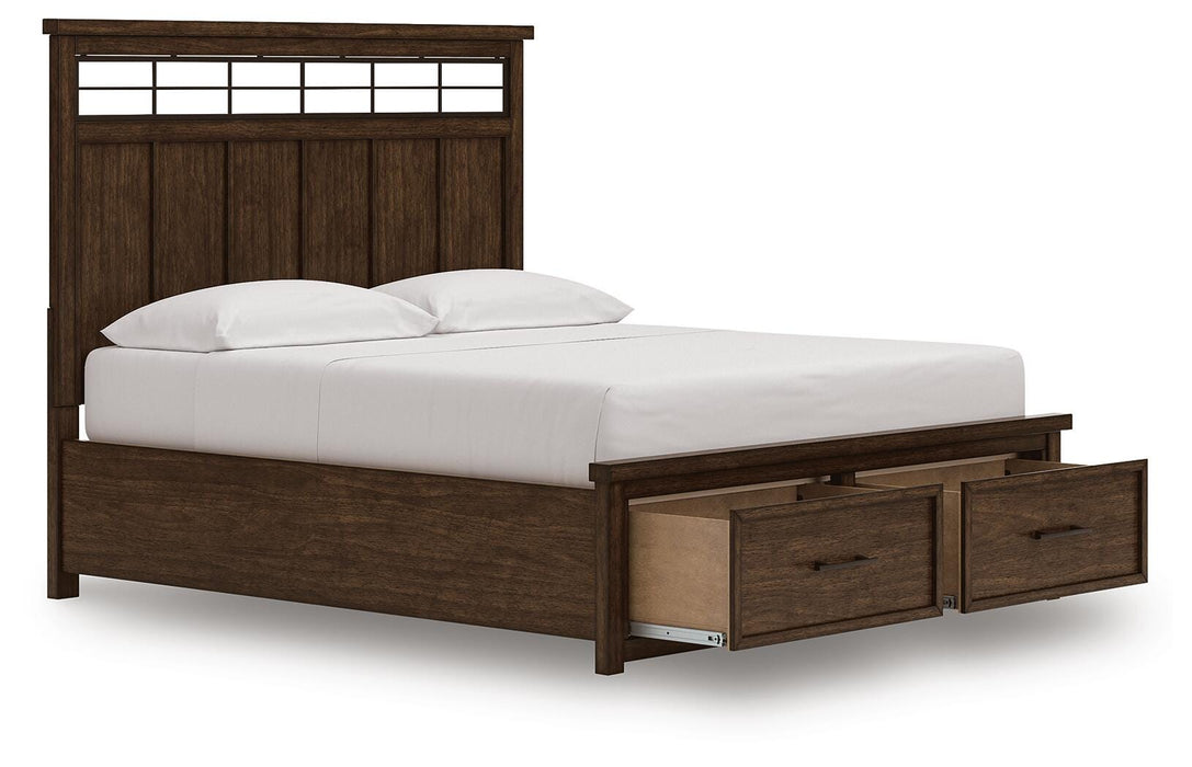 Taffenbrook Panel Storage Bed - Pierce Furniture Gallery