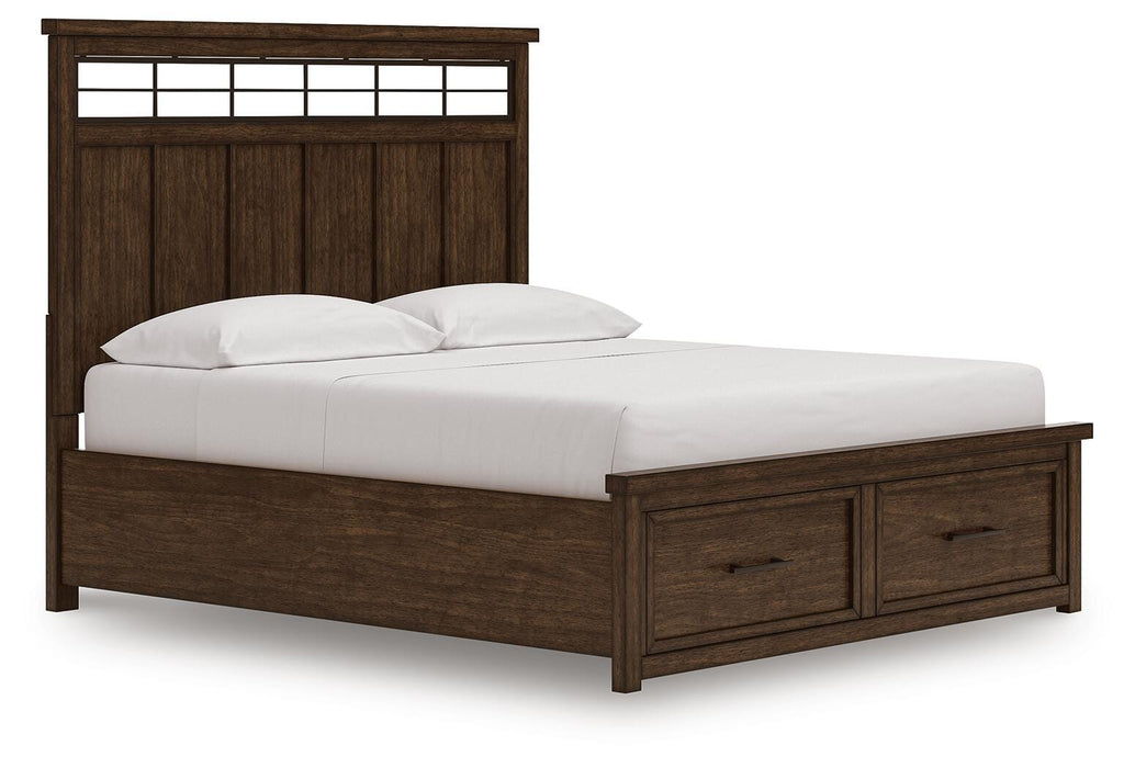 Taffenbrook Panel Storage Bed - Pierce Furniture Gallery