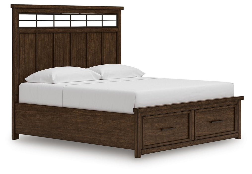 Taffenbrook Panel Storage Bed - Pierce Furniture Gallery