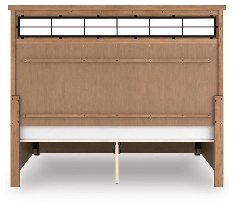 Taffenbrook Panel Storage Bed - Pierce Furniture Gallery