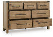 Ridgester Dresser and Mirror - Pierce Furniture Gallery