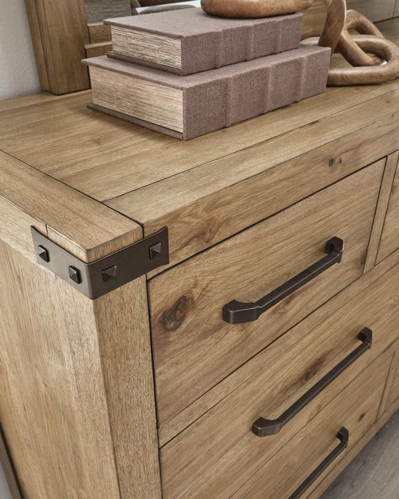 Ridgester Dresser and Mirror - Pierce Furniture Gallery