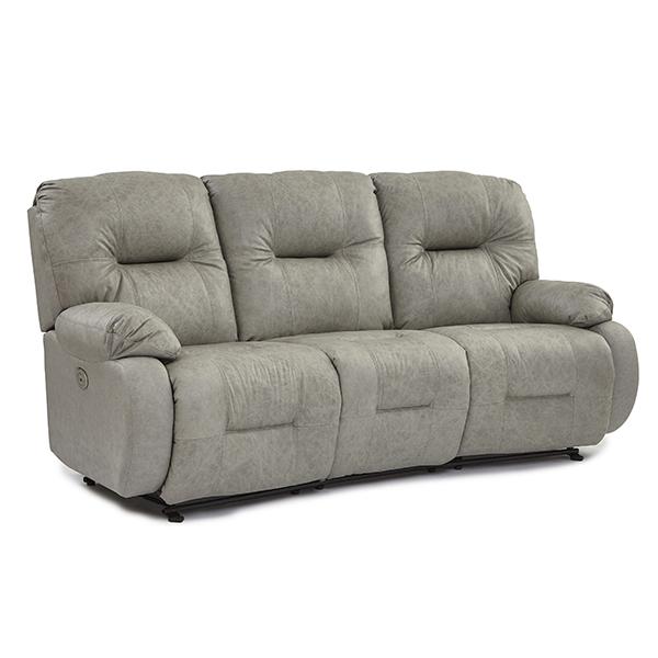 BRINLEY COLLECTION POWER HEAD TILT RECLINING CONVERSATION SOFA- U700RZ4