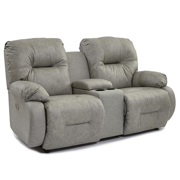 BRINLEY LOVESEAT POWER SPACE SAVER CONSOLE LOVESEAT- L700RQ4