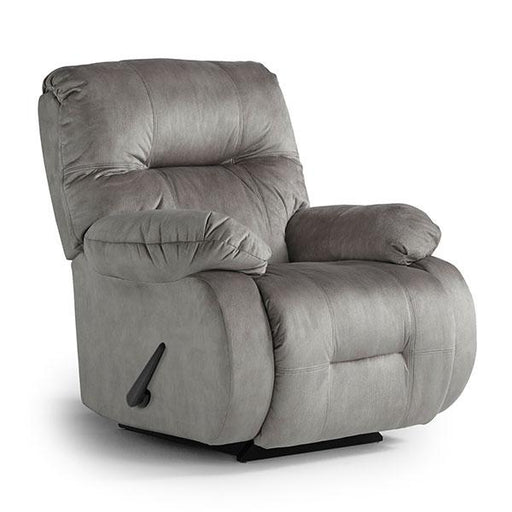 BRINLEY LEATHER POWER HEAD TILT SWIVEL GLIDER RECLINER- 8MZ85LU image