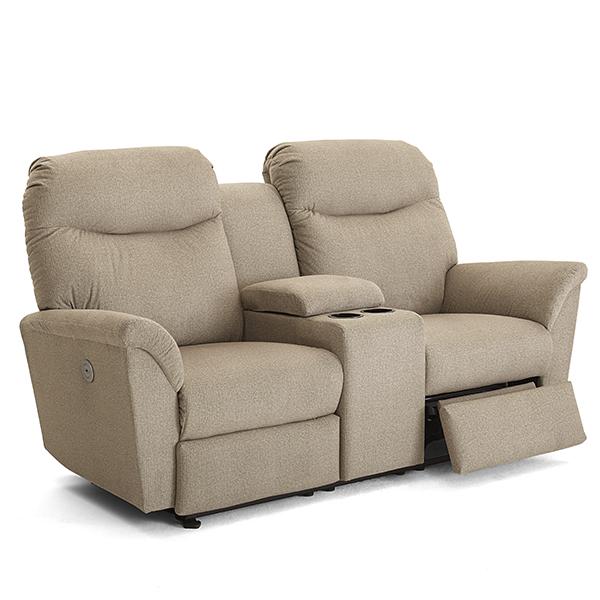 CAITLIN COLLECTION LEATHER POWER RECLINING SOFA- S420CP4