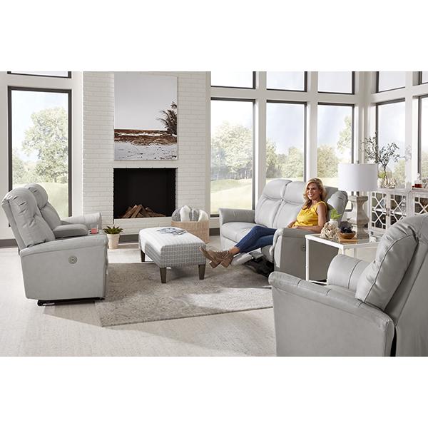 CAITLIN LOVESEAT POWER HEAD TILT SPACE SAVER LOVESEAT - L420RZ4