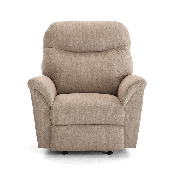 CAITLIN LEATHER POWER SPACE SAVER RECLINER- 4NP24LU - Pierce Furniture Gallery