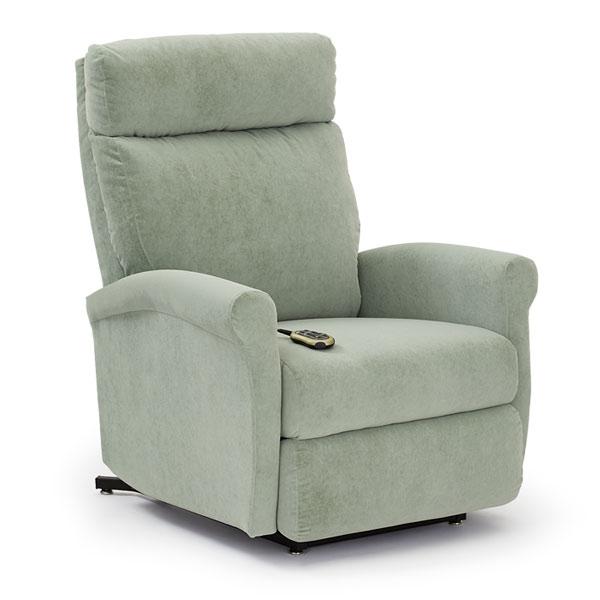 CODIE LEATHER SWIVEL GLIDER RECLINER- 1A05LU