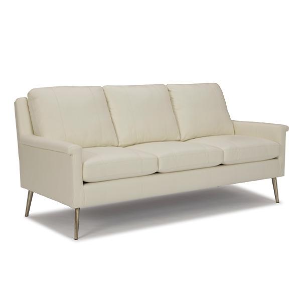 DACEY COLLECTION LEATHER STATIONARY SOFA- S11RLU