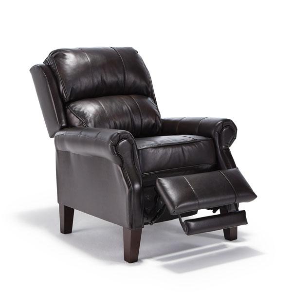 JOANNA LEATHER HIGH LEG RECLINER - 0L20RLU