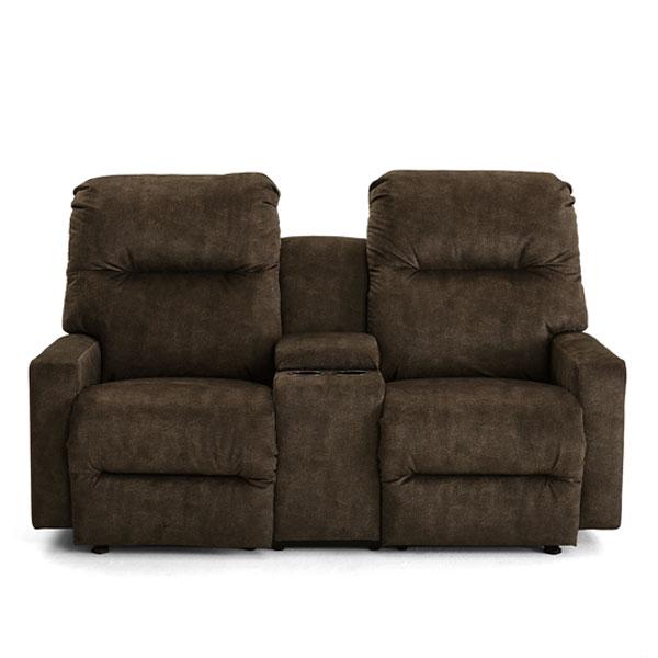 KENLEY LOVESEAT POWER HEAD TILT ROCKER CONSOLE LOVESEAT - L510RY7 - Pierce Furniture Gallery