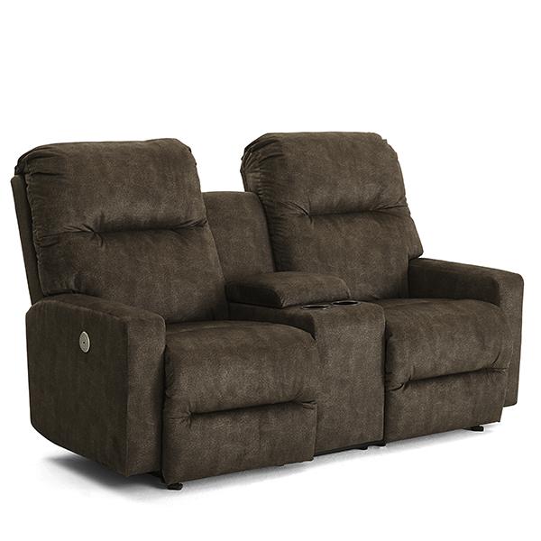 KENLEY LOVESEAT SPACE SAVER CONSOLE LOVESEAT- L510RC4