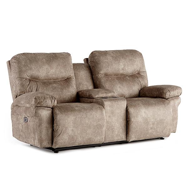 LEYA LOVESEAT POWER HEAD TILT SPACE SAVER CONSOLE LOVESEAT - L670RY4