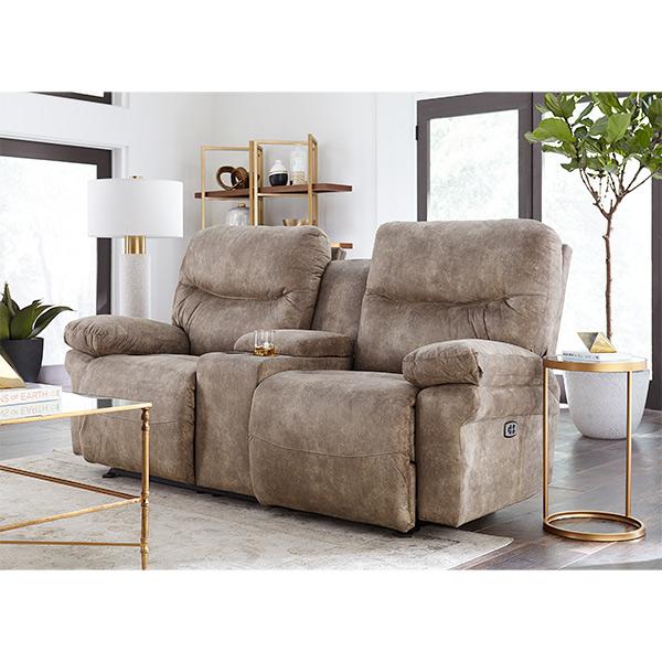 LEYA LOVESEAT POWER HEAD TILT SPACE SAVER CONSOLE LOVESEAT - L670RY4