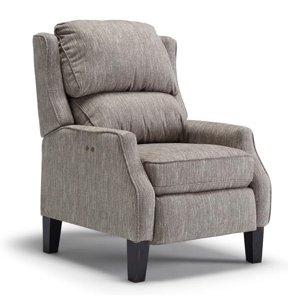 PAULEY LEATHER POWER HIGH LEG RECLINER- 3LP50ELU