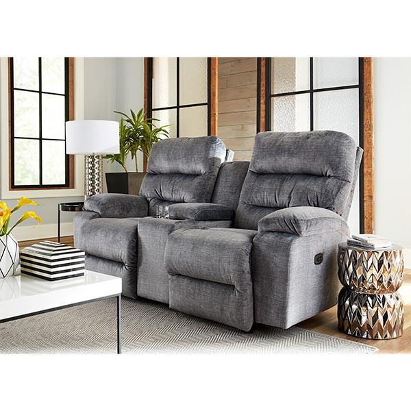 RYSON LOVESEAT POWER ROCKING CONSOLE LOVESEAT- L850RQ7