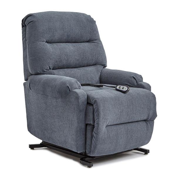 SEDGEFIELD LEATHER SPACE SAVER RECLINER- 9AW64LV - Pierce Furniture Gallery