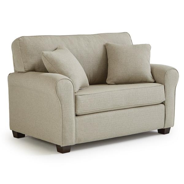 SHANNON COLLECTION CHAIR & HALF W/MEMORY FOAM SLEEPER- C14MTDW