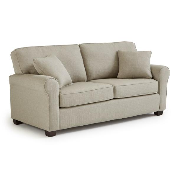 SHANNON COLLECTION STATIONARY SOFA QUEEN SLEEPER- S14QDW - Pierce Furniture Gallery