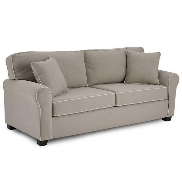 SHANNON COLLECTION STATIONARY SOFA QUEEN SLEEPER- S14QE - Pierce Furniture Gallery