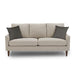 SMITTEN COLLECTION STATIONARY SOFA W/2 PILLOWS- S30BN - Pierce Furniture Gallery