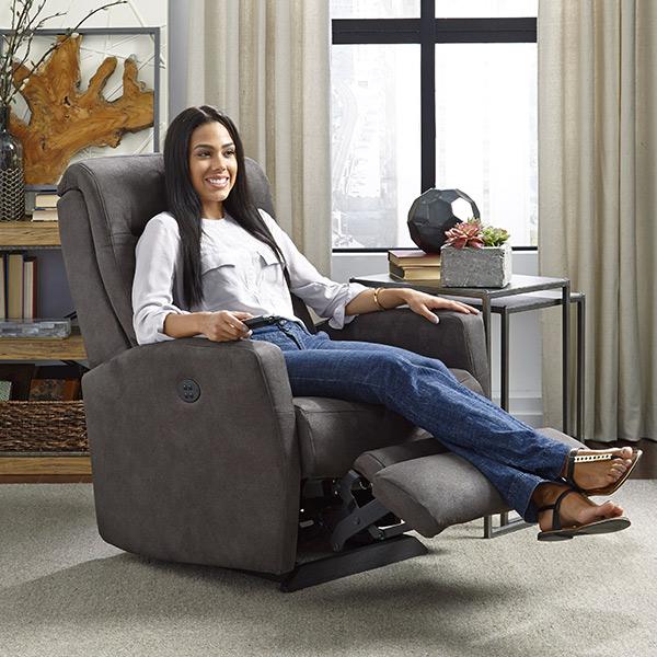 COSTILLA POWER HEAD TILT SWIVEL GLIDER RECLINER- 2AZ35