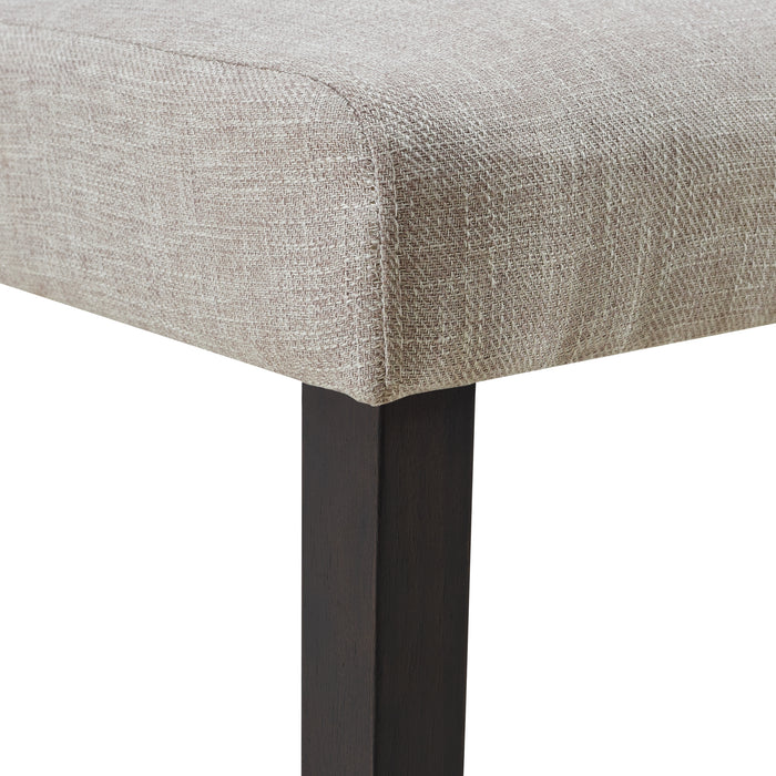 Lexi Tufted Fabric Side Chair in Beige (2 Per Pack) - Pierce Furniture Gallery
